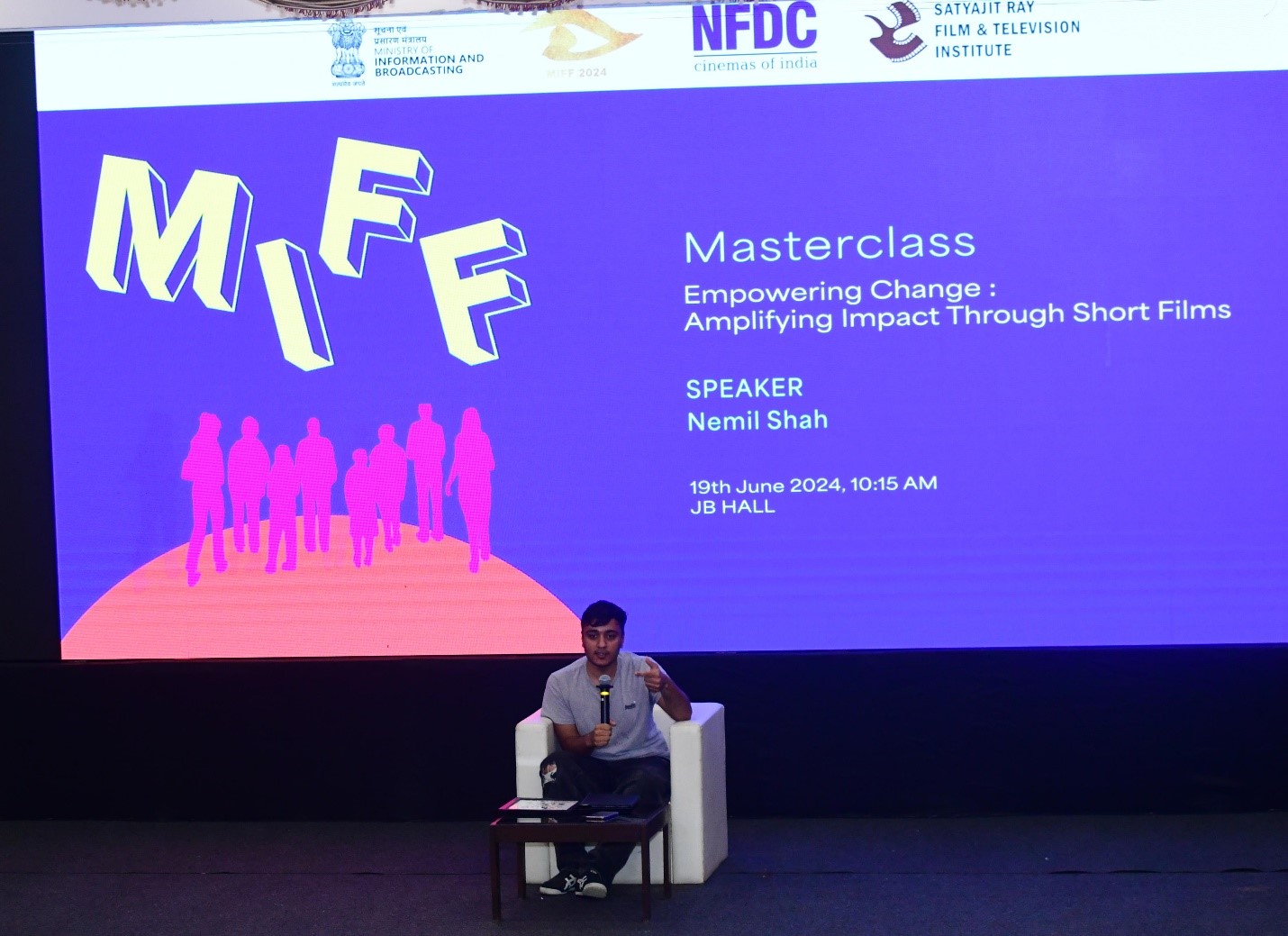 National Award Winner Nemil Shah Shares Filmmaking Secrets At 18Th Miff