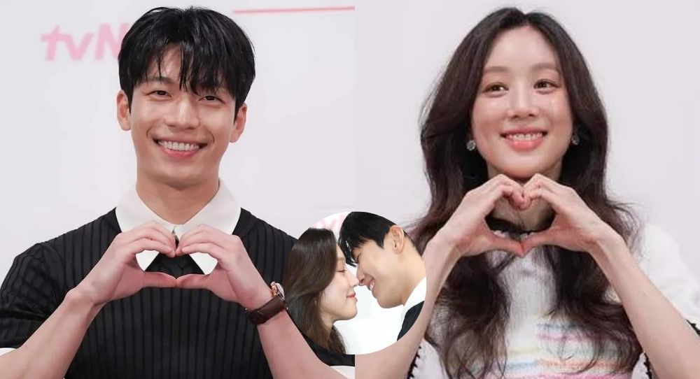 Wi Ha Joon And Jung Ryeo Won Shock Netizens With A Steamy Moment During A Press Conference